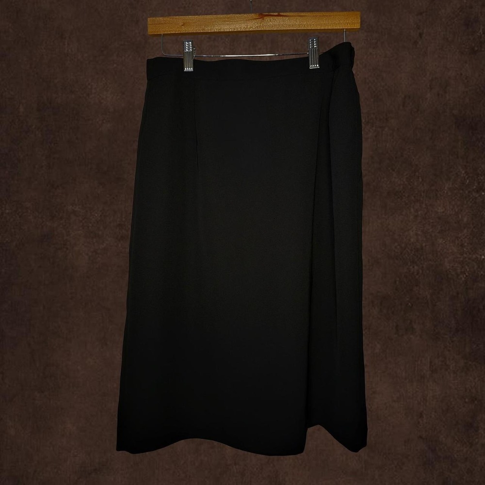 Ingenuity Black Midi Skirt